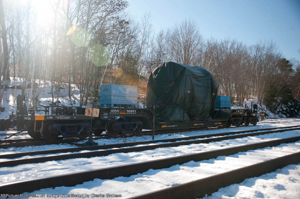 Mysterious DOD owned flatcar